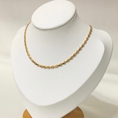 CHOKER JOANA BANHADA A OURO