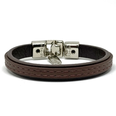 PULSEIRA NEO BROWN EM COURO