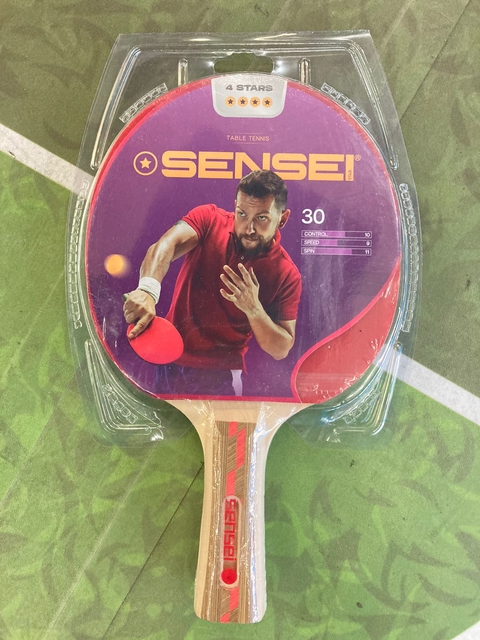 SET PING PONG SENSEI 2 PALETAS+3 PELOTAS+RED INSTANTANEA