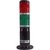 Coluna Luminosa TPWS6-22RG-B SINALIZADOR TORRE 60MM, CONT/ FLK, BUZZER, 220V, PRETA S/ HASTE, VERMELHO/ VERDE