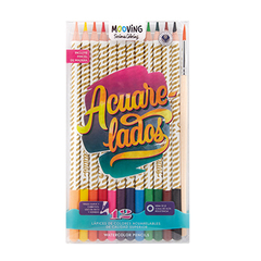 COLORING - LAPICES ACUARELABLES X 12