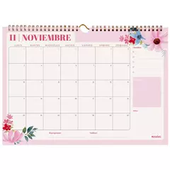 Calendario 2025 Mooving - Floral - El Colegio Librería y Juguetería Didáctica