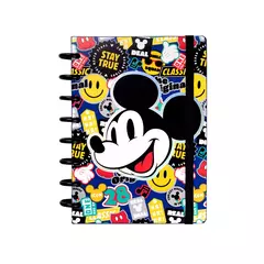 Cuaderno Con Sistema De Discos Mooving Loop A5 Mickey Mouse