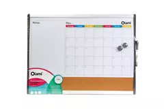 Pizarra Olami Planner con corcho 43x58