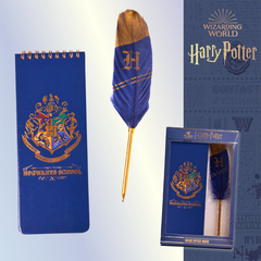 Set Cuaderno Y Boligrafo Con Pluma Harry Potter Kit Mooving