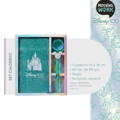 Set de cuaderno Disney 100 Mooving - comprar online