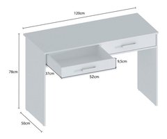 Escritorio París 2 cajones - comprar online
