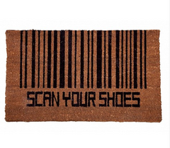Felpudo Scan your shoes