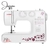 JANOME 311: MÁQUINA DE COSER CON 12 PUNTADAS INTEGRADAS + CURSO Y KIT DE ACCESORIOS GRATIS!!!