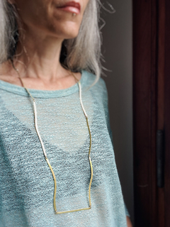 Collar Tiras Irregulares ▽ Listo para entregar en internet
