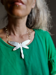 Collar gargantilla libélula fusión ▽ Listo para entregar - tienda online