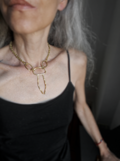 Collar gargantilla Tribu bronce ▽ Listo para entregar