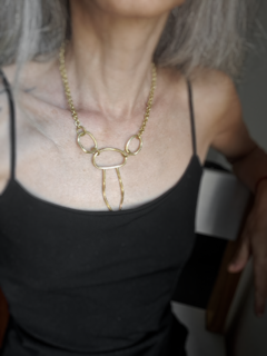 Collar gargantilla Tribu bronce ▽ Listo para entregar en internet