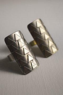 Anillo Triángulos - Marcapiel