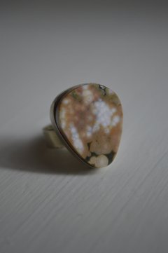 Anillo Mineral Jasper Océano ▽ Listo para retirar - comprar online