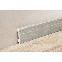 Zócalos de EPS Acabado Madera - Line Gris Claro - SKU. 2335 - comprar online