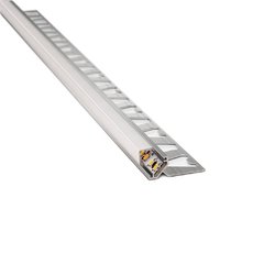 Guardacanto LED Quadra Dúo - Aluminio Anodizado