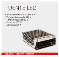 Fuente Led