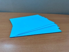 Cartulina / Opalina Azul Cielo Paquete con 25 Hojas Tamaño Carta - comprar en línea
