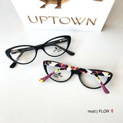 Uptown gafas Flor Print