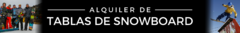 Banner de la categoría Alquiler Tablas de Snowboard 