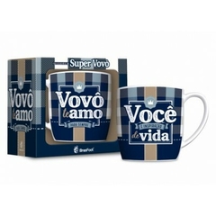 CANECA PORCELANA URBAN 360ML - VOVÔ TE AMO