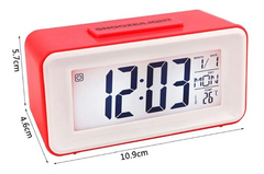 Relógio De Mesa Digital C/ Despertador Sensor Noturno Alarme na internet