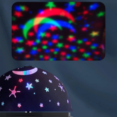 Luminaria Abajur Gira Projetor Estrelas Led Starry Night Rgb Usb na internet