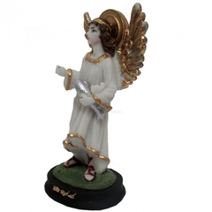 Estatua Sao Rafael Arcanjo em resina 15 cm - comprar online