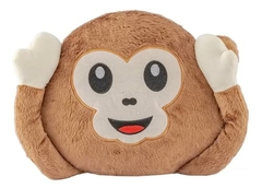 Almofada Macaco Plush Grande Mãos na Orelha - Mury Baby - comprar online