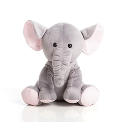 Elefante Filhote Elefantinho De Pelucia Incriveis 25cm! - comprar online