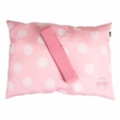 Almofada shape laco - cor de rosa - Destak Presentes & Encantos 
