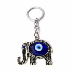Chaveiro olho grego de elefante
