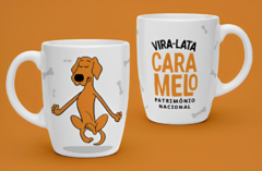 Caneca Cachorrinhos Vira-Lata Caramelo 380ml - comprar online