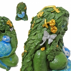 Estátua Deusa Gaia Mãe Terra 17 cm - comprar online