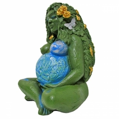 Estátua Deusa Gaia Mãe Terra 17 cm na internet