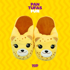 Pantufa Fun Cheetah - Numeração única 35 ao 40