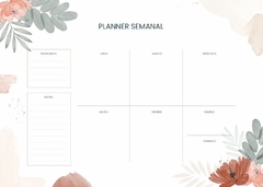 Planner semanal 01