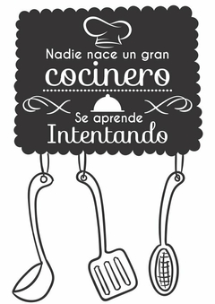 Nadie nace grande cocinero - comprar online