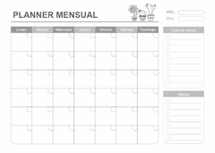 Planner mensual 04