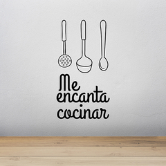 Me encanta cocinar