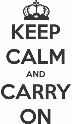 06 keep calm and carry on - comprar online