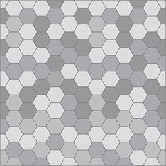 37 Hexagonal grises