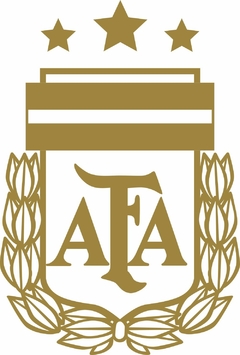 Escudo AFA dorado - comprar online