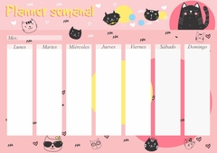 Planner gatito