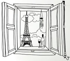 Ventana a París en internet