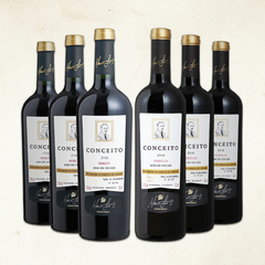 Combo Vinho Conceito Marselan e Merlot