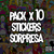 Pack x 10 Stickers Sorpresa - comprar online