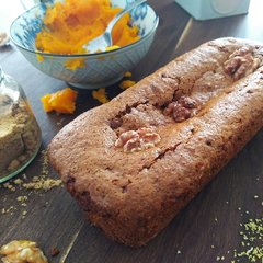 Budín de Calabaza y Cítricos