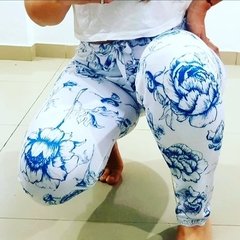 Pantalón pijama flores - comprar online